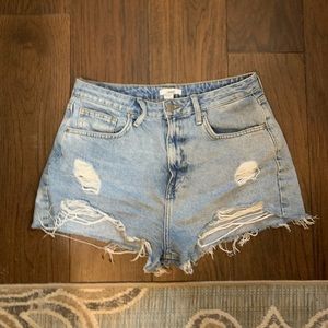 Jean shorts